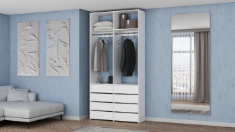 Стеллаж для одежды Мирта 44 BMS