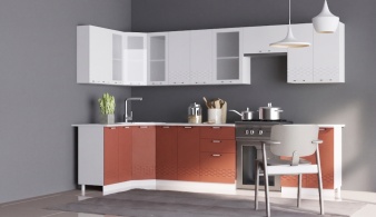 Кухня угловая Шарлотта Асти 1 BMS модерн