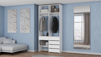 Стеллаж для одежды Мирта 46 BMS