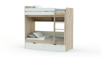 Двухъярусная кровать Белла 5 BMS с лестницей