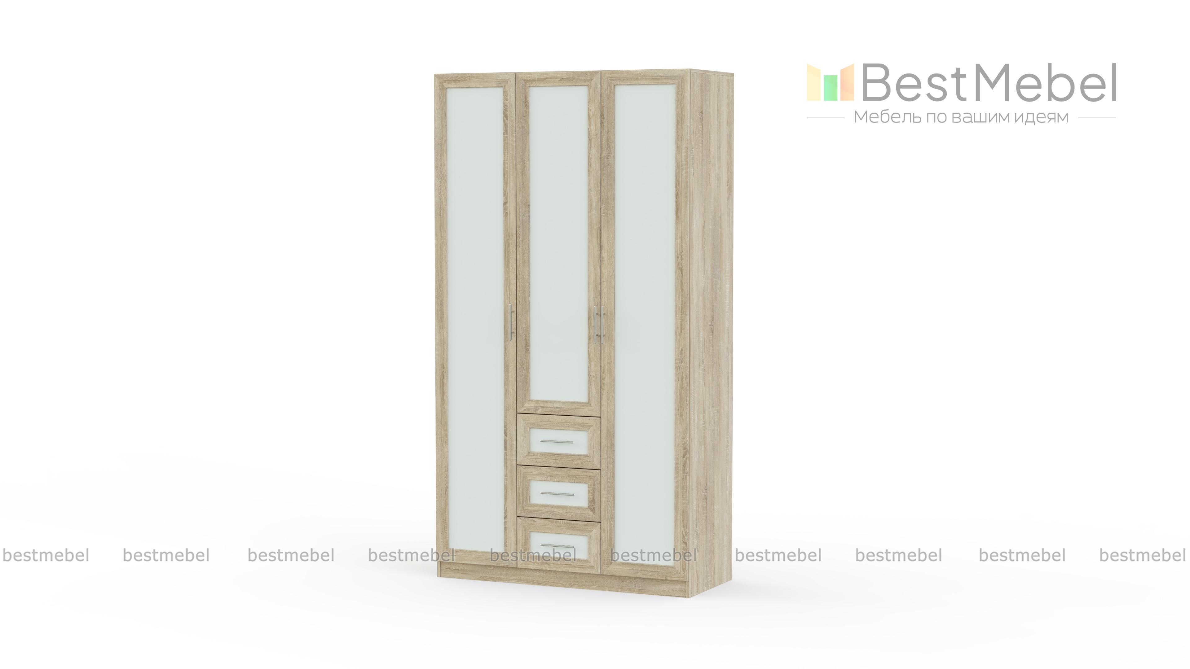 Распашной шкаф Крона 15 BMS