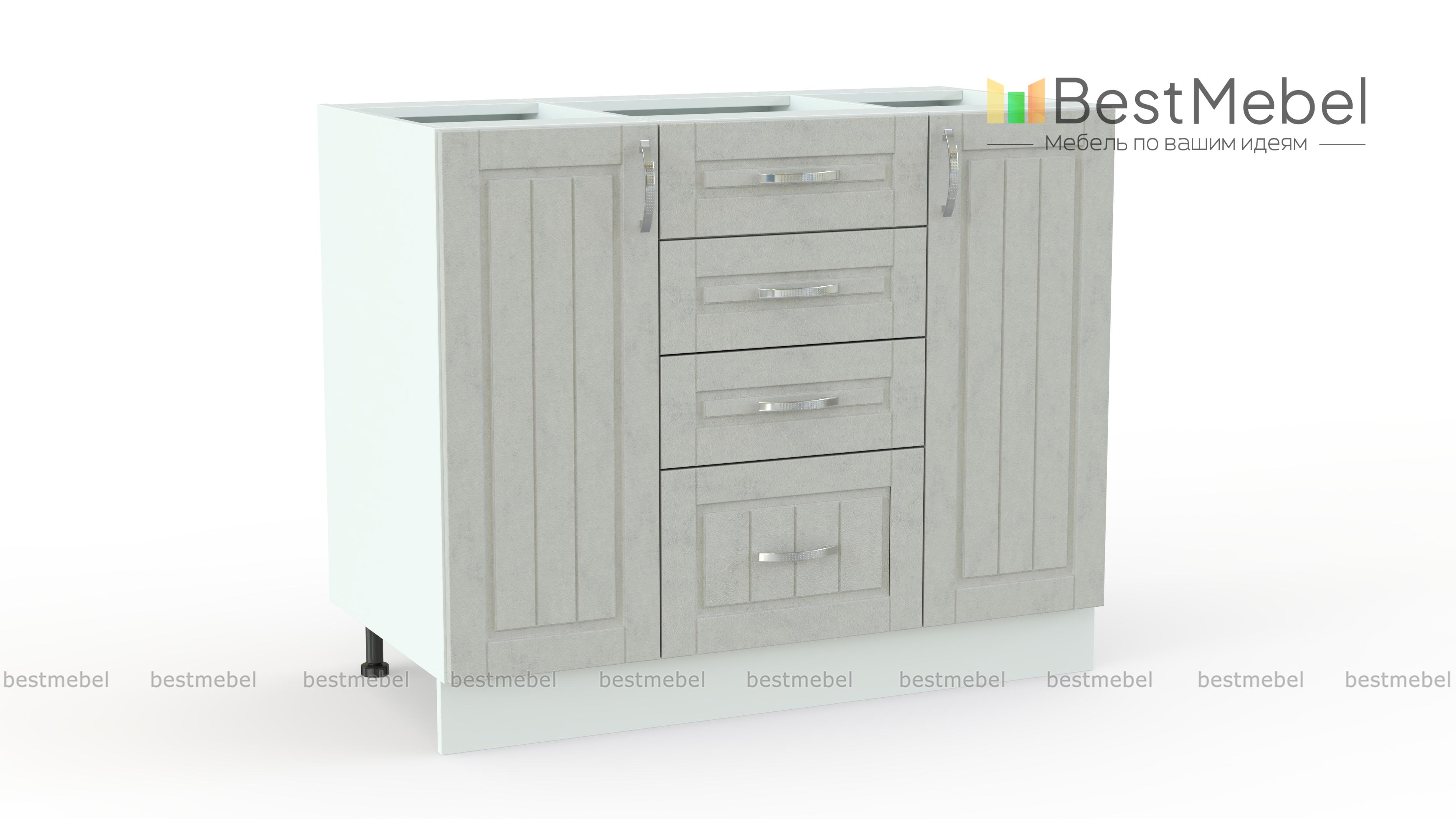 Шкаф нижний Лондон комод BMS - Фото