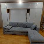 Шкаф-кровать с диваном Классика BMS - Фото от клиента