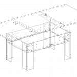 Схема сборки Журнальный стол Безе 5 BMS