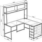 Компьютерный стол Флора 14 BMS (3000х1750х650)