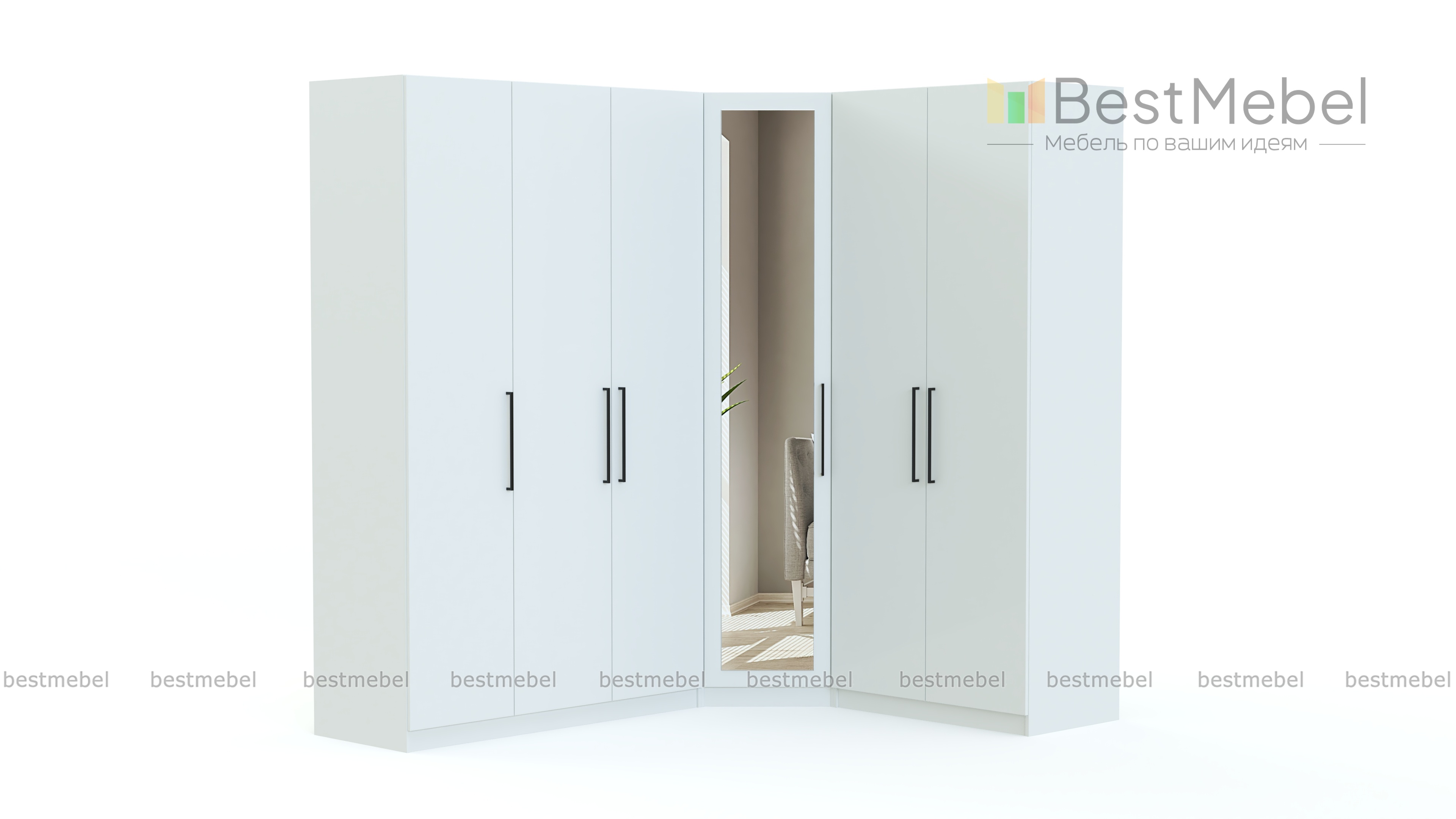 Угловой шкаф Юджин 37 BMS