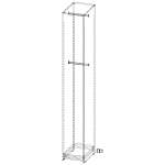 Стеллаж для одежды Мирта 30 BMS