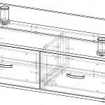 Схема сборки Тумба под ТВ Кристалл 1 BMS