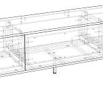 Схема сборки Тумба под ТВ Николь 16 BMS