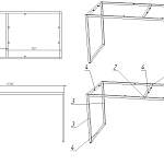 Стол компьютерный Моджо 5 BMS