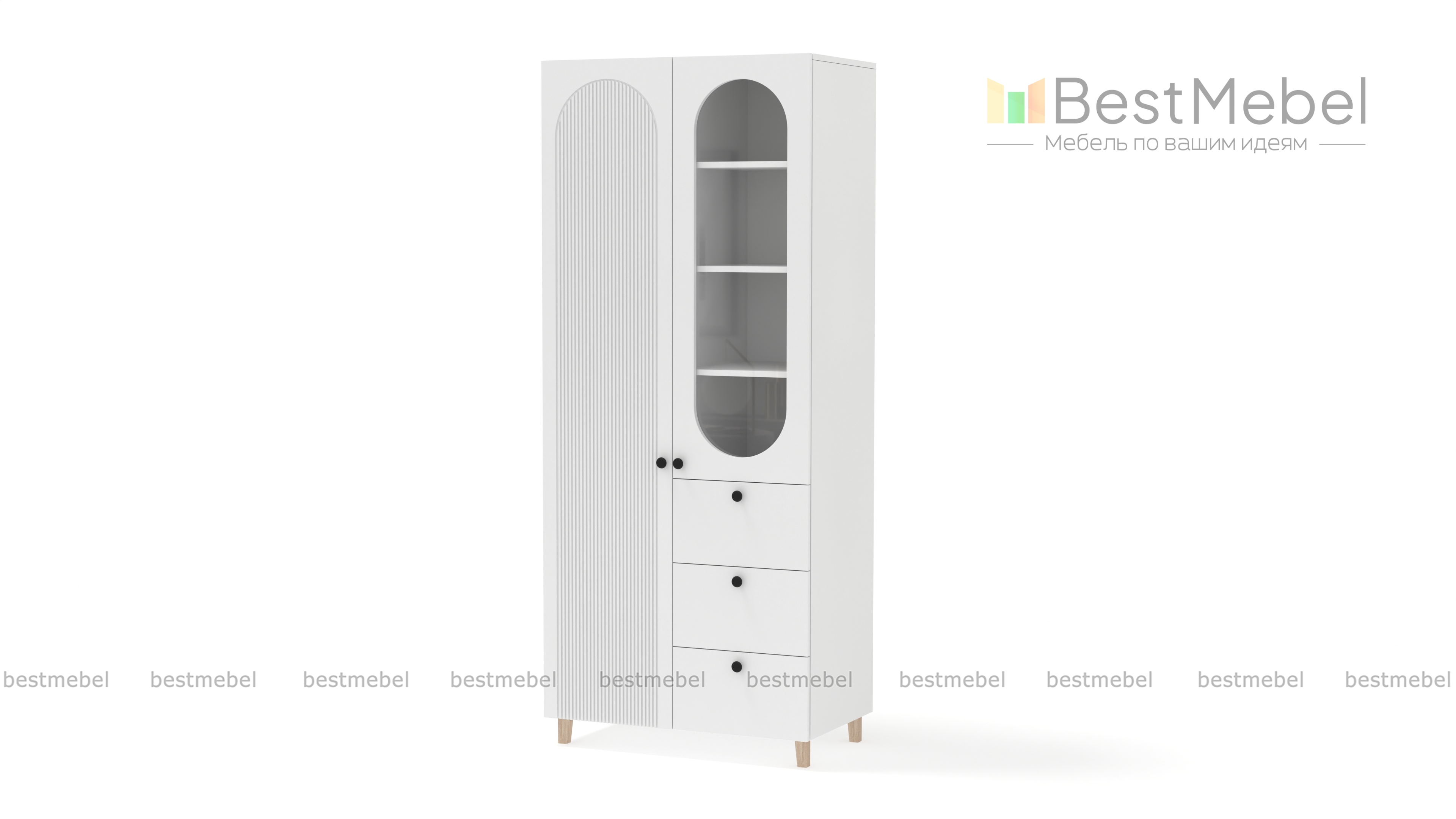 Шкаф распашной Рене 8 BMS