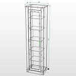 Схема сборки Шкаф-пенал Taur-2 BMS