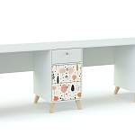 Письменный стол для двоих Эльза 3 BMS - Фото 2