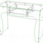 Схема сборки Туалетный столик Хельга 12 BMS