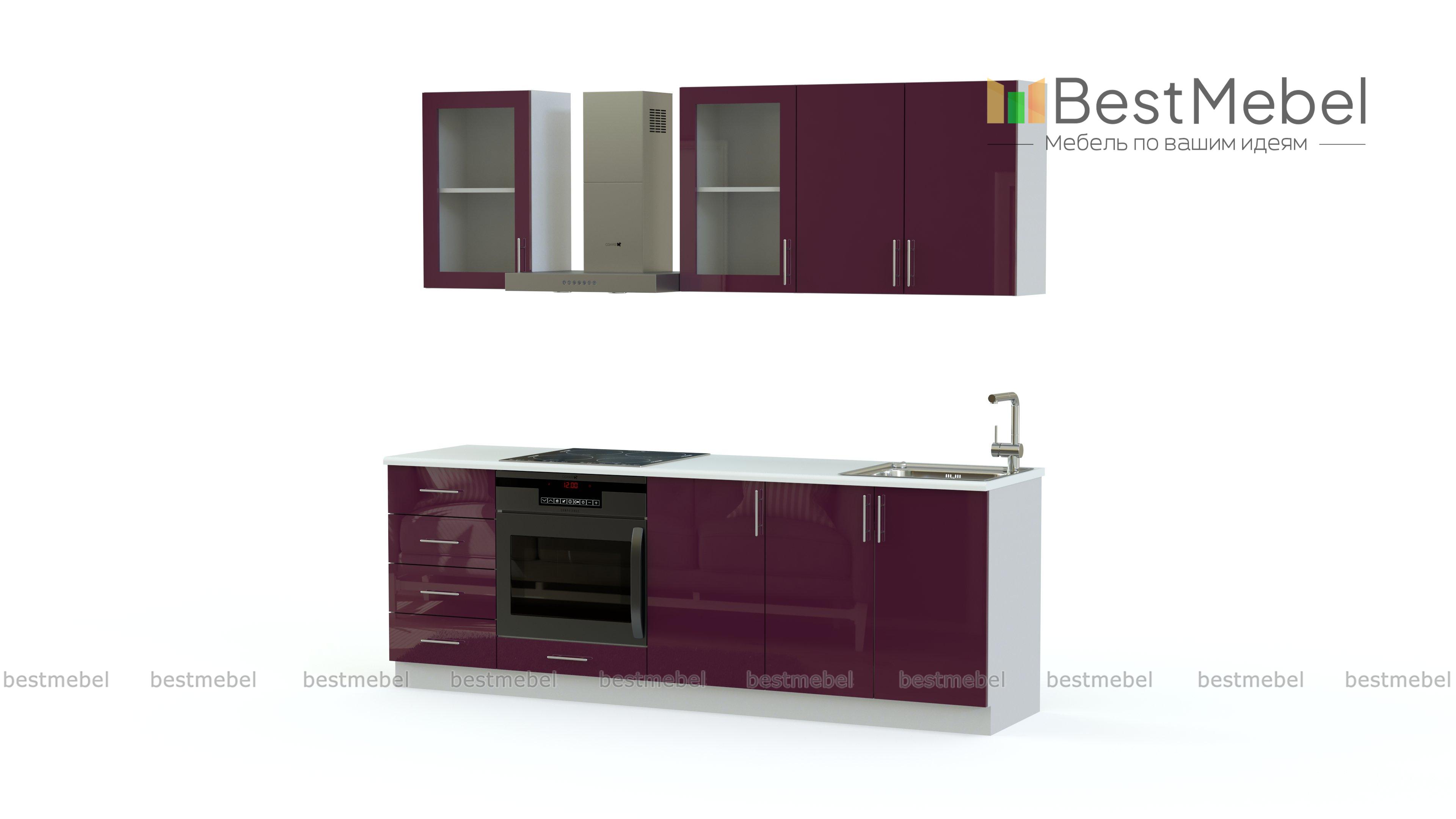 Кухонный гарнитур Лилия 2.3 м BMS - Фото