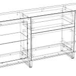 Тумба Атолл 15 BMS