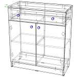 Схема сборки Комод Люсси BMS