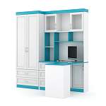 Шкаф со столом Классик 22 BMS - Фото 8