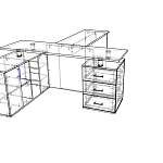 Стол руководителя Ливерпуль 2 BMS