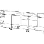 Комод Пастель Нео 21 BMS