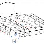 Схема сборки Кровать СП-490 BMS