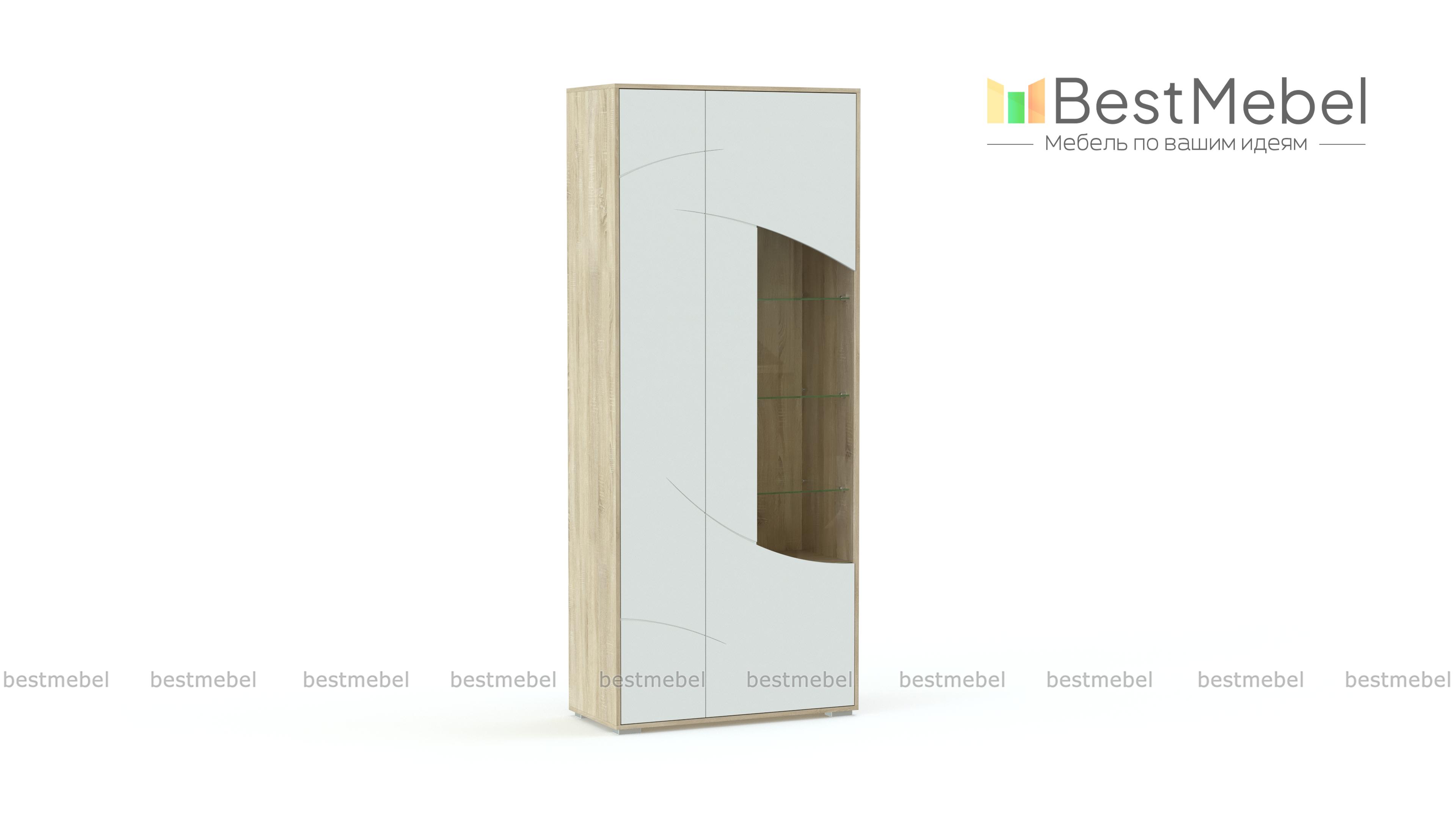 Шкаф-витрина Мадейра BMS - Фото