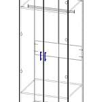 Чертеж Шкаф для одежды ОН-23 BMS