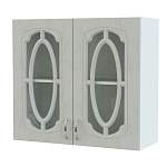 Шкаф верхний с 2-мя остекленными дверцами Настя BMS - Фото 7